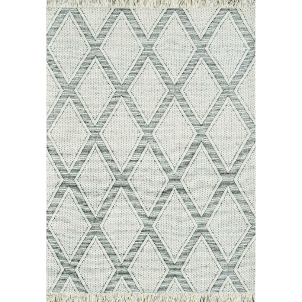 Dynamic Rugs 2121-190 Lola 5 Ft. X 8 Ft. Rectangle Rug in Ivory/Charcoal